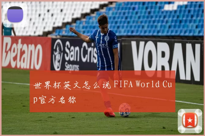 世界杯英文怎么说 FIFA World Cup官方名称