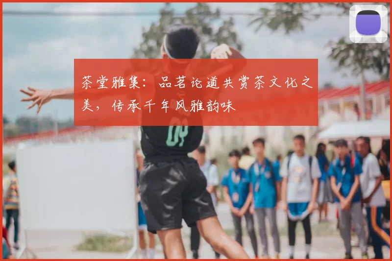 茶堂雅集：品茗论道共赏茶文化之美，传承千年风雅韵味