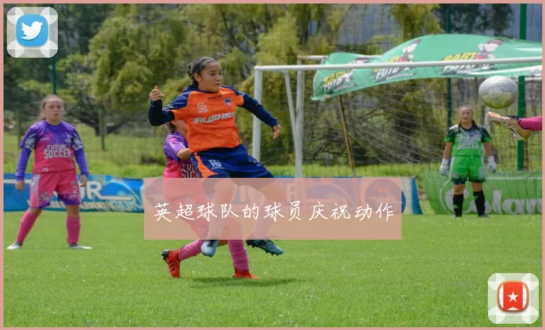 英超球队的球员庆祝动作