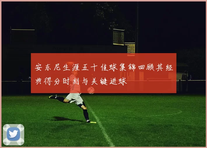 安东尼生涯五十佳球集锦回顾其经典得分时刻与关键进球